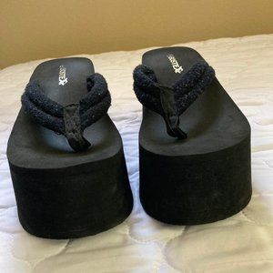 bostek platform flip flops